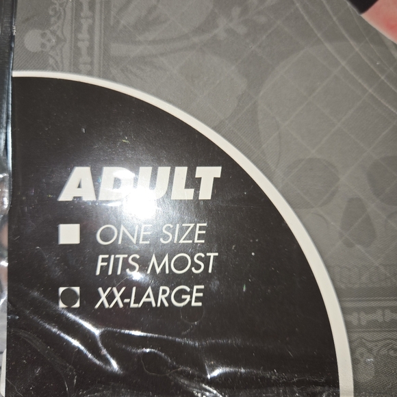 Hallowen costume Skeleton Vest XXL - Picture 2 of 2